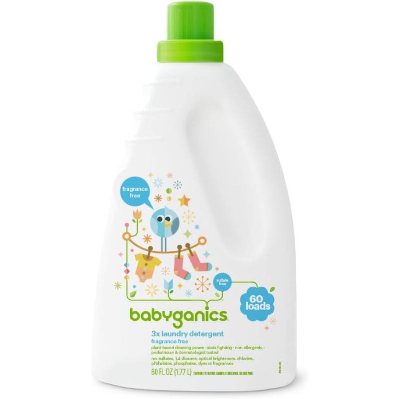 Baby-friendly laundry detergent